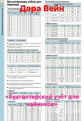 . «Бухгалтерский учёт для чайников»