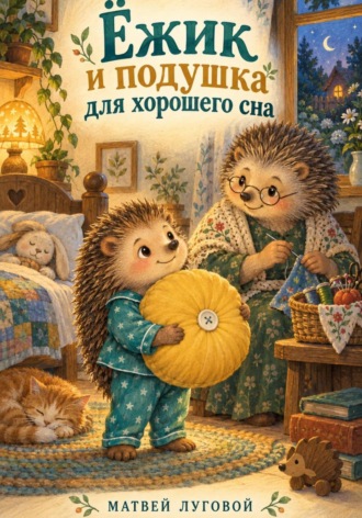 . Ёжик и подушка для хорошего сна