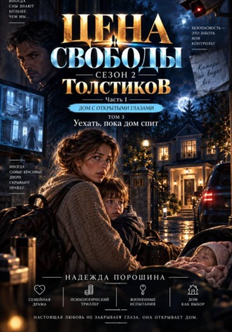 Надежда Александровна Порошина. Цена свободы. Сезон 2. Толстиков. Часть 1. Дом с открытыми глазами. ТОМ 3. Уехать, пока дом спит
