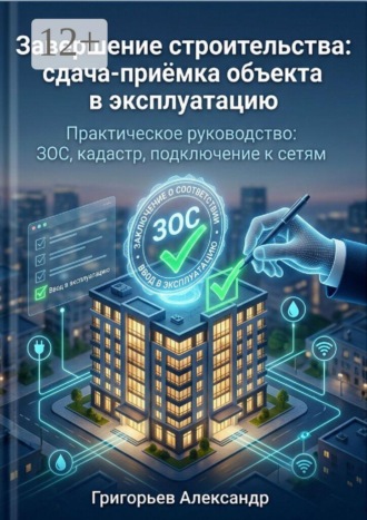Александр Степанович Григорьев. Завершение строительства: сдача-приёмка объекта в эксплуатацию. Практическое руководство: ЗОС, кадастр, подключение к сетям