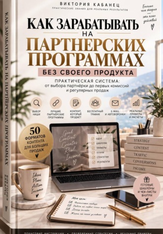 Виктория Кабанец. Как зарабатывать на партнёрских программах без своего продукта