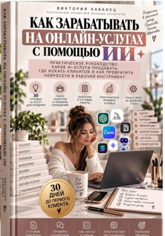 Виктория Кабанец. Как зарабатывать на онлайн-услугах с помощью ИИ