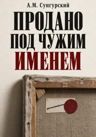 А.М. Сунгурский. Продано под чужим именем