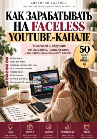 Виктория Кабанец. Как зарабатывать на faceless YouTube-канале