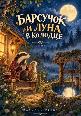 Василий Рябов. Барсучок и Луна в колодце