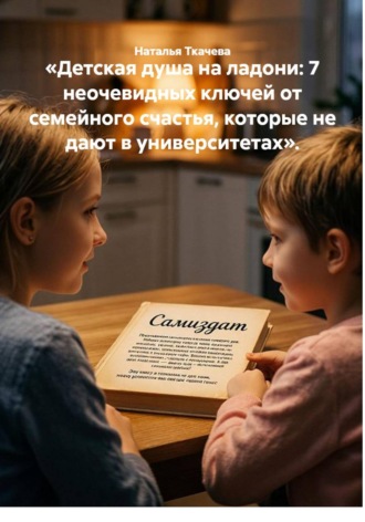 Наталья Ткачева. «Детская душа на ладони: 7 неочевидных ключей от семейного счастья, которые не дают в университетах».