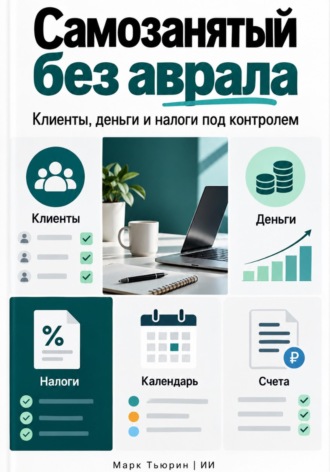 Марк Тьюрин. Самозанятый без аврала: Клиенты, деньги и налоги под контролем