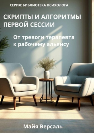 Майя Версаль. Скрипты и алгоритмы первой сессии: от тревоги терапевта к рабочему альянсу