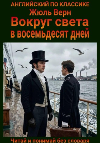 Жюль Верн. Вокруг света в восемьдесят дней. Англо-русская билингва