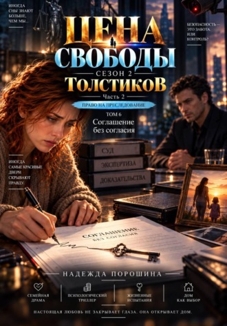 Надежда Александровна Порошина. ЦЕНА СВОБОДЫ. СЕЗОН 2. Толстиков. Часть 2. Право на преследование. Том 6. Соглашение без согласия