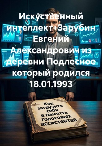 Евгений Зарубин. ИИ и поисковики И Зарубин Евгений Александрович из деревни Подлесное