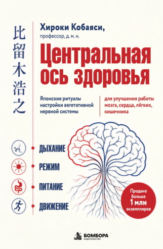 Хироюки Кобаяси. Центральная ось здоровья. Японские ритуалы настройки вегетативной нервной системы для улучшения работы мозга, сердца, лёгких, кишечника
