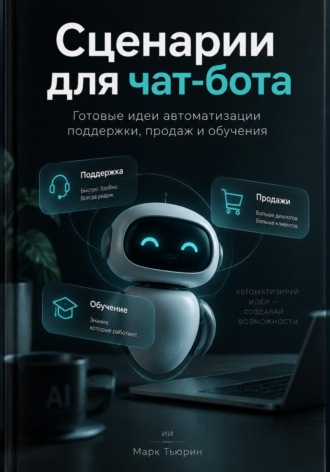Марк Тьюрин. Сценарии для чат-бота: Готовые идеи автоматизации поддержки, продаж и обучения