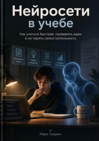 Марк Тьюрин. Нейросети в учебе: Как учиться быстрее, проверять идеи и не терять самостоятельность
