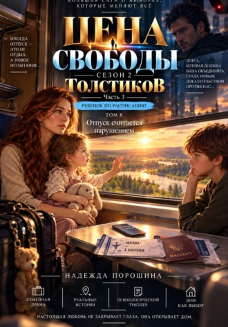 Надежда Александровна Порошина. ЦЕНА СВОБОДЫ. СЕЗОН 2. Толстиков. Часть 3. Ребенок по расписанию. Том 8. Отпуск считается нарушением