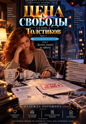 Надежда Александровна Порошина. ЦЕНА СВОБОДЫ. СЕЗОН 2. Толстиков. Часть 3. Ребенок по расписанию. Том 9. Десять тысяч за заботу