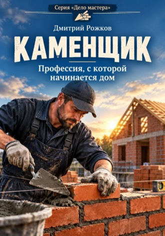 ДМИТРИЙ РОЖКОВ. Каменщик. Профессия, с которой начинается дом