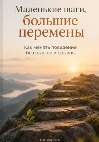 . Маленькие шаги, большие перемены. Как менять поведение без рывков и срывов