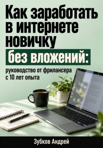 Зубков Андрей. Как заработать в интернете новичку без вложений: руководство от фрилансера с 10 лет опыта