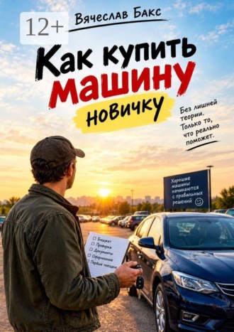 . Как купить машину новичку