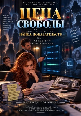 Надежда Александровна Порошина. Цена свободы. Сезон 2. Толстиков. Часть 4. Папка доказательств. Том 11. Свидетели чужой правды