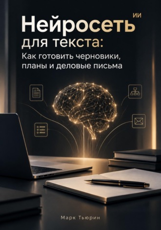 Марк Тьюрин. Нейросеть для текста: Как готовить черновики, планы и деловые письма