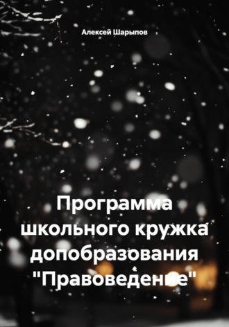 . Программа школьного кружка допобразования 