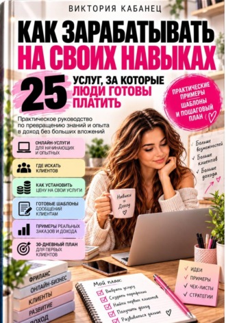 Виктория Кабанец. Как зарабатывать на своих навыках: 25 услуг, за которые люди готовы платить
