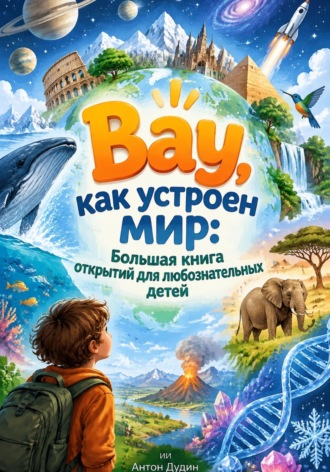 Антон Дудин. Вау, как устроен мир: Большая книга открытий для любознательных детей
