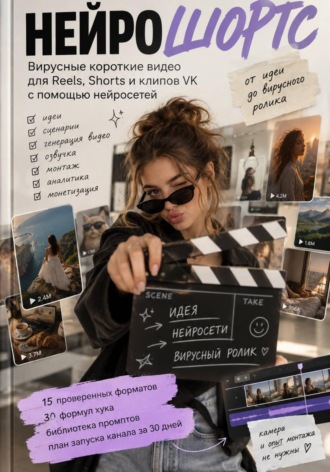 . НЕЙРОШОРТС. Вирусные короткие видео для Reels, Shorts и клипов VK с помощью нейросетей