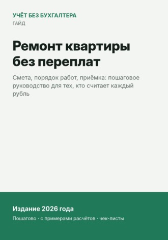 . Ремонт квартиры без переплат