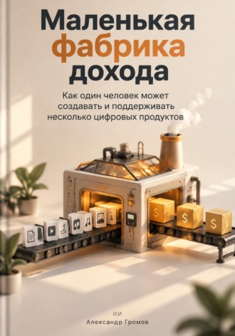 Александр Громов. Маленькая фабрика дохода: Как один человек может создавать и поддерживать несколько цифровых продуктов
