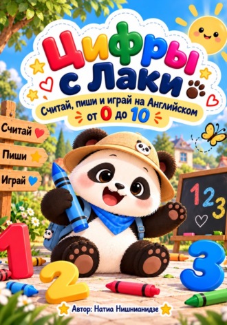 Натиа Нишнианидзе. Цифры с Лаки. Считай, пиши и играй на английском от 0 до 10