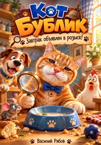 Василий Рябов. Кот Бублик  Завтрак объявлен в розыск
