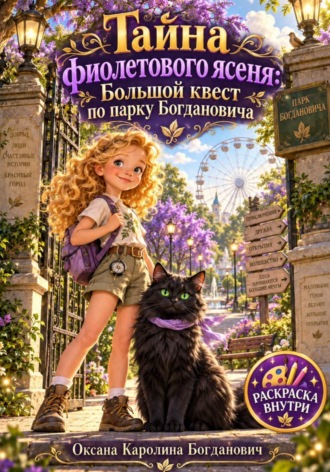 Оксана Каролина Богданович. Тайна фиолетового ясеня: Большой квест по парку Богдановича
