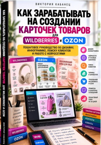 Виктория Кабанец. Как зарабатывать на создании карточек товаров для Wildberries и Ozon