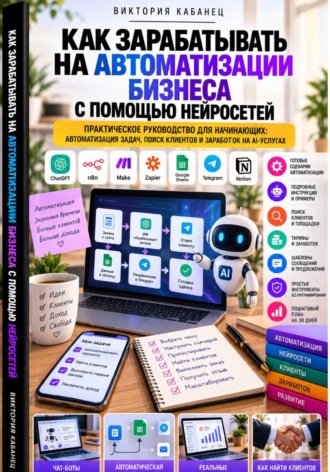 Виктория Кабанец. Как зарабатывать на автоматизации бизнеса с помощью нейросетей