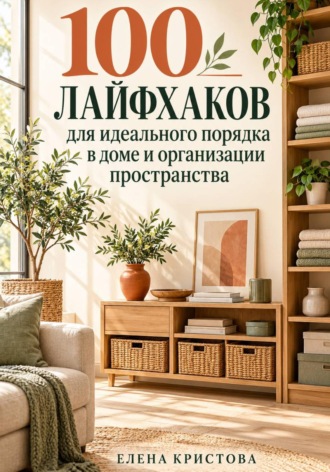 Елена Кристова. 100 лайфхаков для идеального порядка в доме и организации пространства