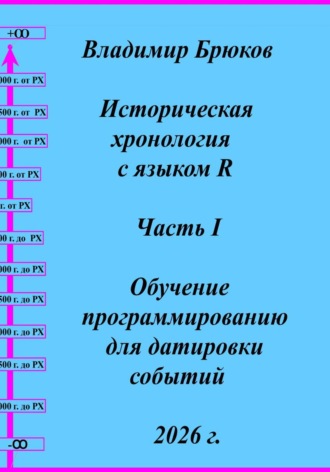 Владимир Георгиевич Брюков. Историческая хронология с языком R. Часть I Обучение программированию для датировки событий