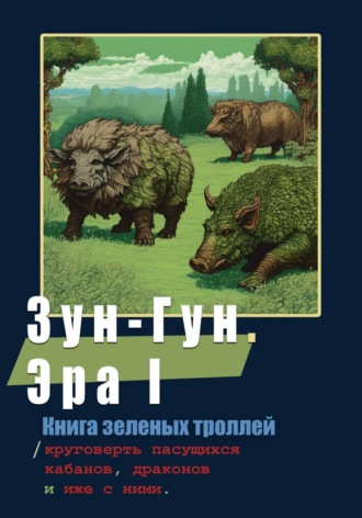 Александр Дзе. Зун-Гун. Эра I. Книга зеленых троллей, или Круговерть пасущихся кабанов, драконов  и иже с ними