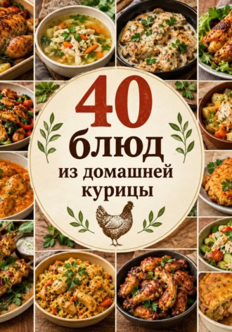 Ирина Анатольевна Жук. 40 блюд из домашней курицы
