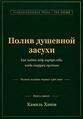Камиль Ханов. Полив душевной засухи. Том 1. Полное издание первых трёх книг