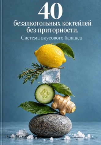 Вера Мельникова. 40 безалкогольных коктейлей без приторности. Система вкусового баланса