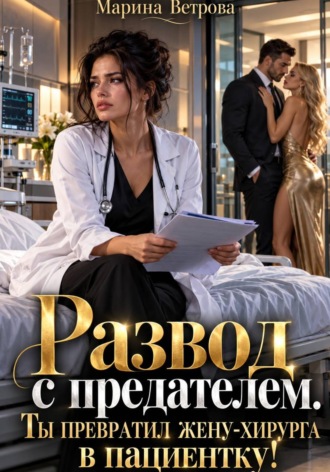 Марина Ветрова. Развод с предателем. Ты превратил жену-хирурга в пациентку!