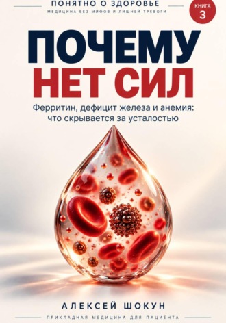 Шокун Алексей. Почему нет сил. Ферритин, дефицит железа и анемия: что скрывается за усталостью