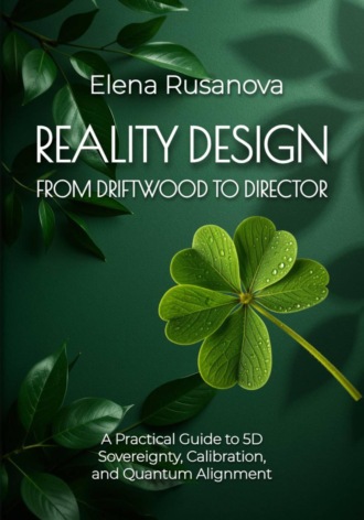 Elena Rusanova. Reality Design: From Driftwood to Director. A Practical Guide to 5D Sovereignty, Calibration, and Quantum Alignment