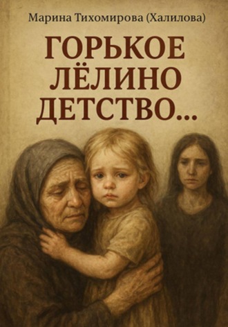 Марина Халилова (Тихомирова). Горькое Лёлино детство...