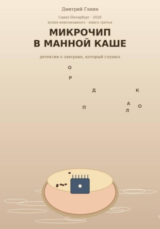 Дмитрий Ганин. Микрочип в манной каше. Детские детективные рассказы о еде и лаборатория для взрослых