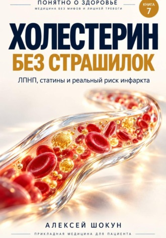 Шокун Алексей. Холестерин без страшилок. ЛПНП, статины и реальный риск инфаркта