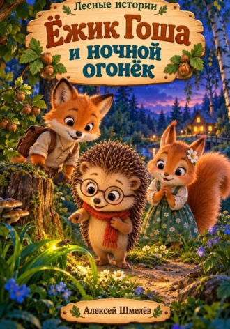 Алексей Шмелев. Ёжик Гоша и ночной огонёк